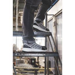 Reebok Fusion Flexweave Size 7  Grey    Safety Trainers