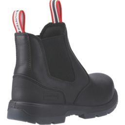 Hunter  Size 3 Womens Black Water-Resistant Steel Toe Cap Safety Dealer Boots