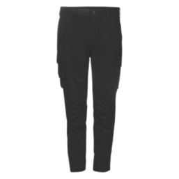 Apache Barkerville Cargo Work Trousers Black 40" W 29" L
