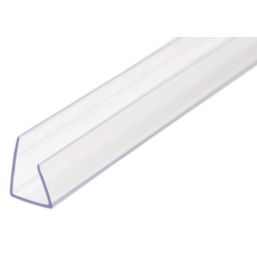 Radmat Building Materials  Clear 10mm Polycarbonate C-Profile 3000mm x 20mm