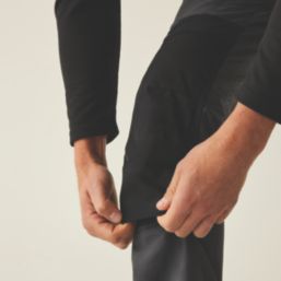 Regatta 4Tex Stretch Holster Trousers Slate Grey / Black 28" W 31" L