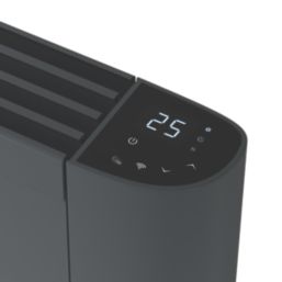1000W Electric Dry WiFi Radiator 580mm x 480mm Anthracite 3412BTU