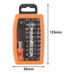 Magnusson  Interchangeable Bit Holding Screwdriver Set 32 Pieces