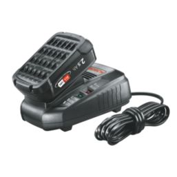 Bosch lawnmower battery charger hot sale