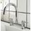 Streame by Abode ACT3030 Galley Contemporary Deck Mounted Mixer Swan Chrome