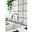 Streame by Abode ACT3030 Galley Contemporary Deck-Mounted Mixer Swan Chrome