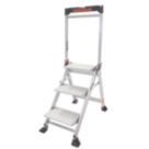 Little Giant Aluminium 3 Step 660mm Folding Step Stool With Platform