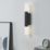Eglo Alcudia 420mm LED Bathroom Mirror Light Black 5.5W 1200lm