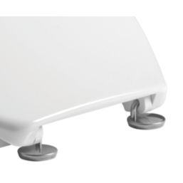 Andorra  Toilet Seat Thermoset Plastic White