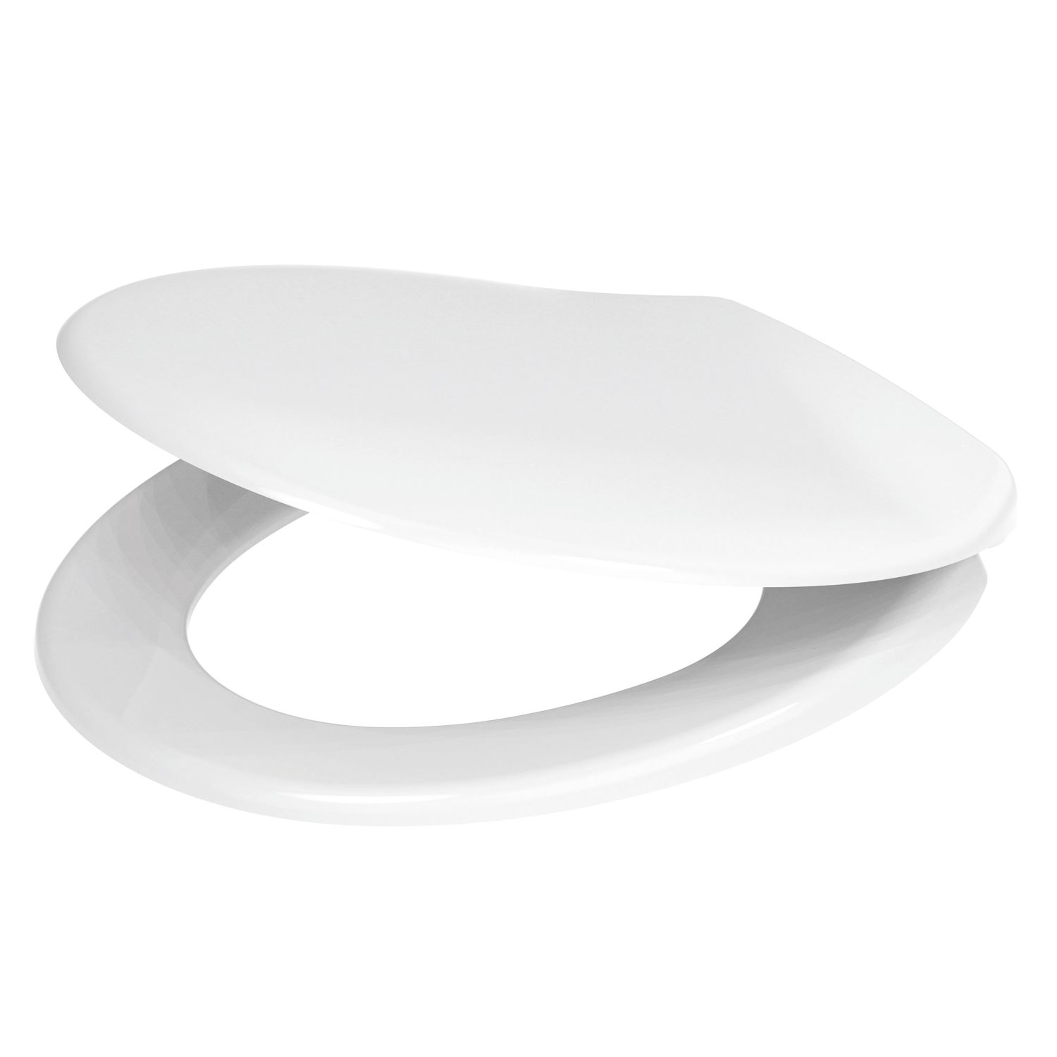 Andorra Toilet Seat Thermoset Plastic White (573RM)