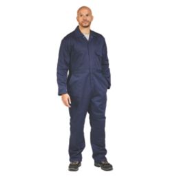 Site Almer  Coveralls Navy Blue Large 52" Chest 31" L
