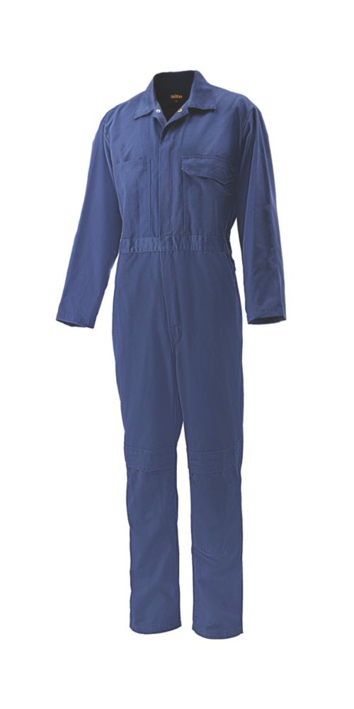 Site Almer  Coveralls Navy Blue Large 52" Chest 31" L