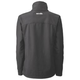 Scruffs Trade Ladies Softshell Jacket Black Size 14