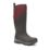 Muck Boots Arctic Ice Tall Size 8 Womens Black/Red Non Safety Wellies