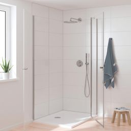 Grohe Precision 310 Round HP Rear-Fed Concealed Chrome Thermostatic Shower System