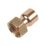 Flomasta  Copper End Feed Straight Tap Connector 22mm x 3/4"