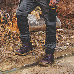 DeWalt Titanium    Safety Boots Tan Size 7