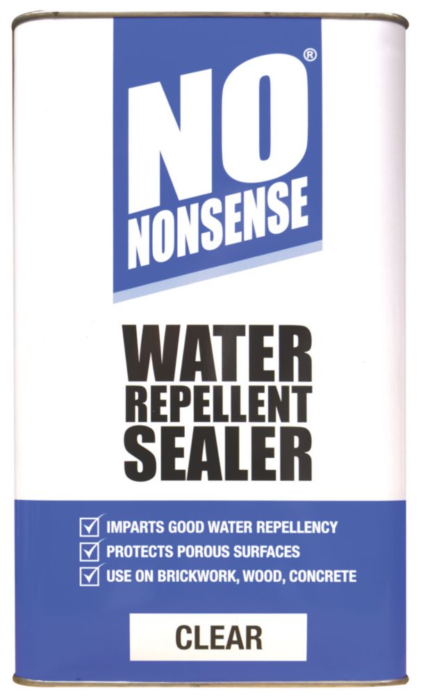 No Nonsense  Water Repellent Seal Clear 5Ltr