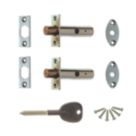 ERA  Brass Concealed Door Security Bolts 78mm Satin 2 Pack