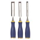 Irwin Marples  Bevel Edge Wood Chisel Set 3 Pieces