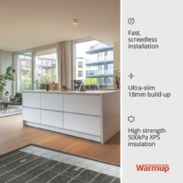 Warmup VLo Ultra-12 Underfloor Heating Curve Service Panel  1200mm x 600mm x 18mm