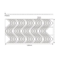 Warmup VLo Ultra-12 Underfloor Heating Curve Service Panel  1200mm x 600mm x 18mm