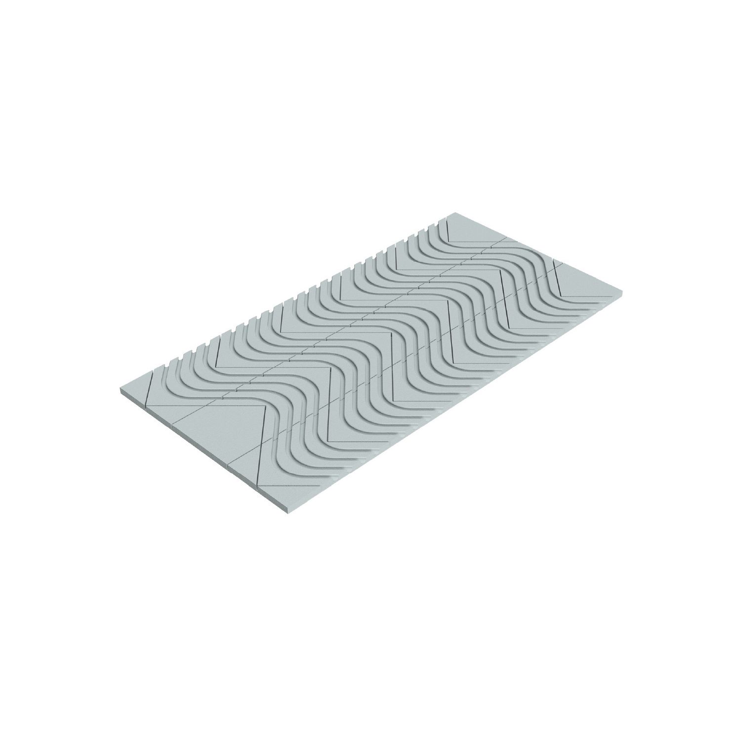 Warmup Ultra-12 Curve Service Panel 1200mm x 600mm x 18mm (574AA)