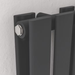 Azur Ilios Duplex 1000W Electric Radiator 1600mm x 372mm Anthracite 3412BTU