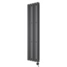 Azur Ilios Duplex 1000W Electric Radiator 1600mm x 372mm Anthracite 3412BTU