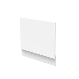Adjustable Bath End Panel 750mm White