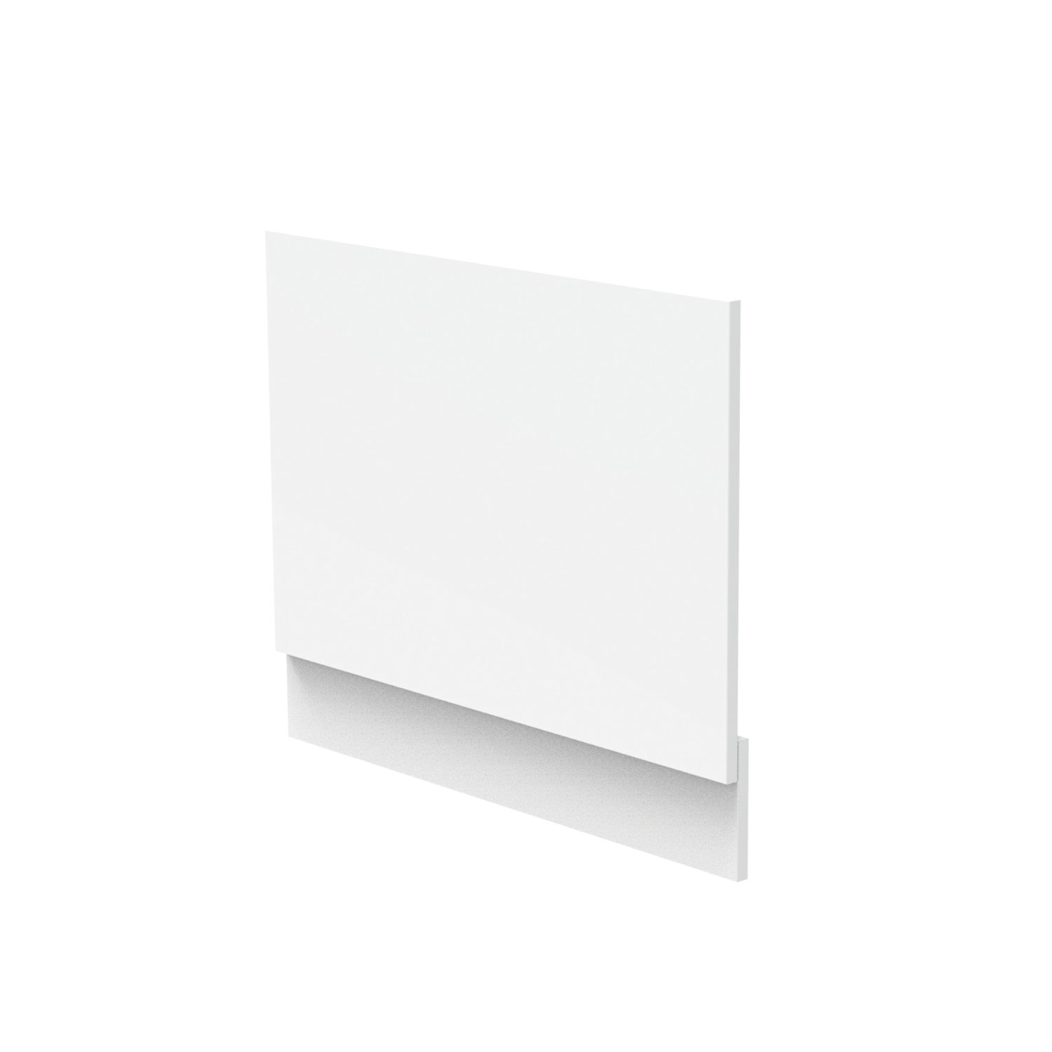 Adjustable Bath End Panel 750mm White (574CH)