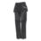 Site Kilani Womens Stretch Trousers Black / Grey Size 18 28" L