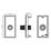 Knightsbridge  Modular F-Type Satellite Socket Black