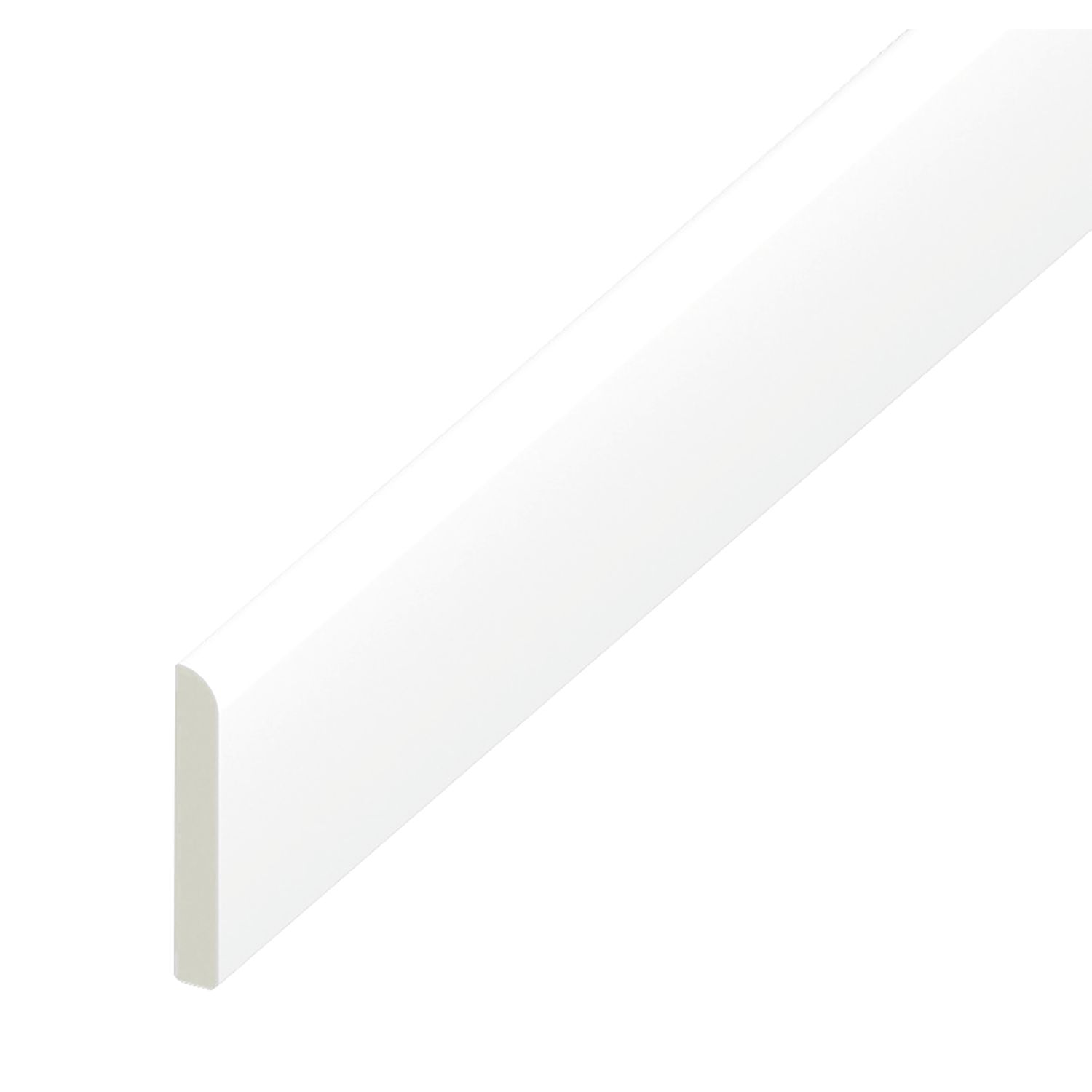 Crystal uPVC Window Trim White 2497mm x 45mm (574GL)