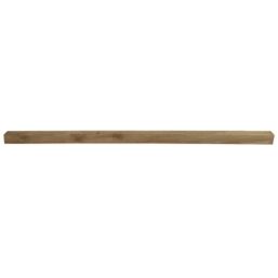 Forest Natural Timber Fence Posts 75mm x 75mm x 2400mm 5 Pack