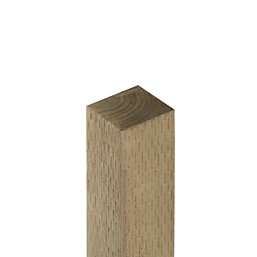 Forest Natural Timber Fence Posts 75mm x 75mm x 2400mm 5 Pack