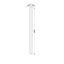 Forest Natural Timber Fence Posts 75mm x 75mm x 2400mm 5 Pack