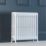 Arroll Edwardian 650mm x 728mm 3360BTU White Horizontal Designer Radiator