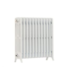 Arroll Edwardian 650mm x 728mm 3360BTU White Horizontal Designer Radiator