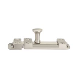 Smith & Locke Flat Door Bolt Satin Nickel 60mm