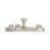 Smith & Locke Flat Door Bolt Satin Nickel 60mm