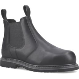 Amblers FS5 Goodyear Welted Size 6  Black  Steel Toe Cap Safety Dealer Boots