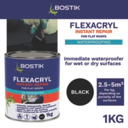 Bostik  Roof Repair Compound Black 1kg