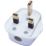 Diall  13A Fused Plug White