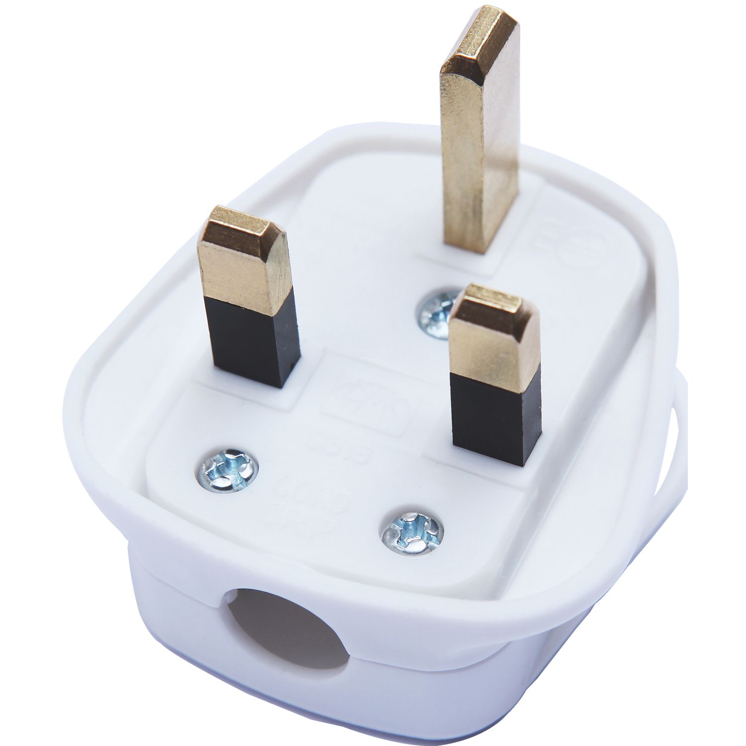 Diall 13A Fused Plug White (5751H)