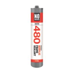 No Nonsense 480 Acrylic Frame Sealant White 310ml