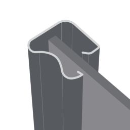 Spacepro Classic 2-Door Framed Sliding Wardrobe Doors Silver Frame Mirror Panel 1793mm x 2260mm