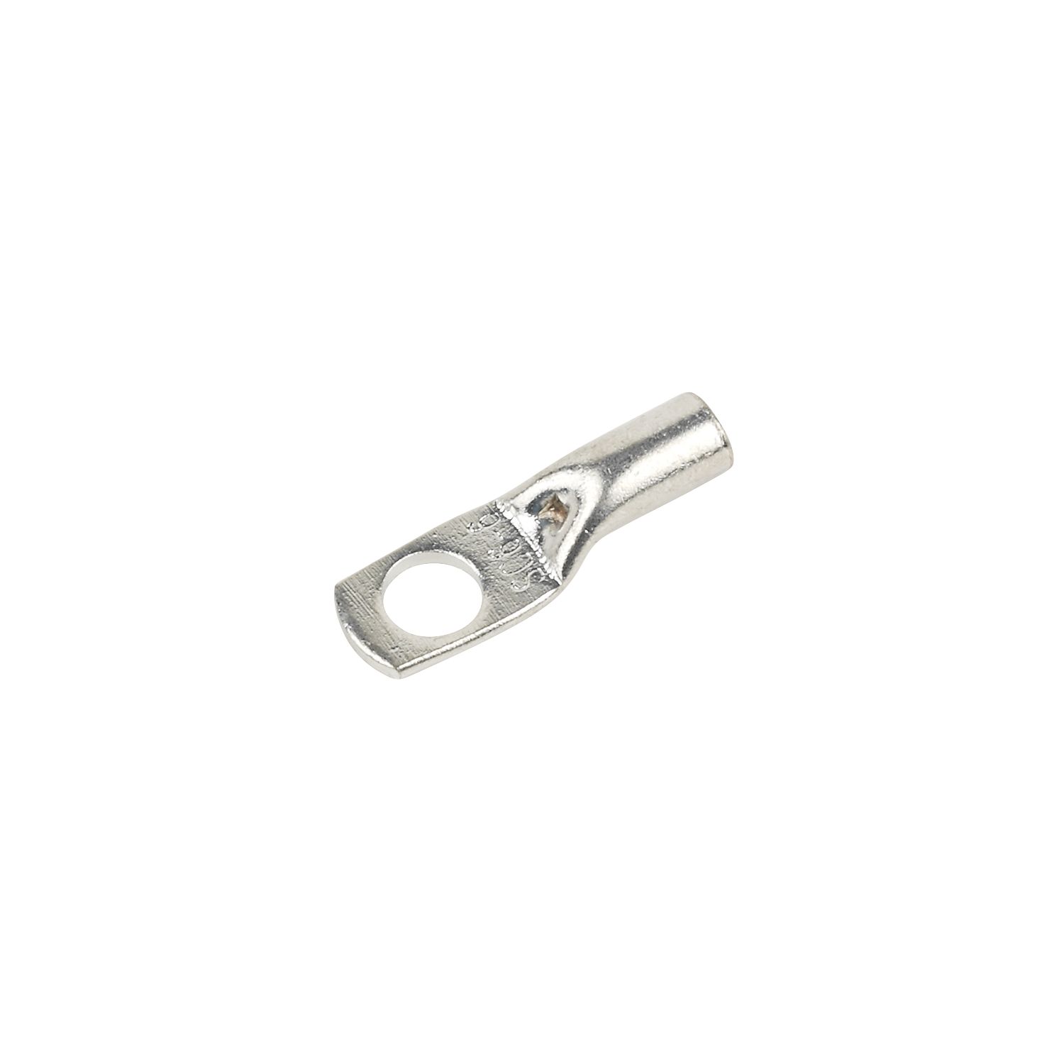 Essentials Non-Insulated Metallic 6mm Ring Copper Tube Lugs 10 Pack (57550)