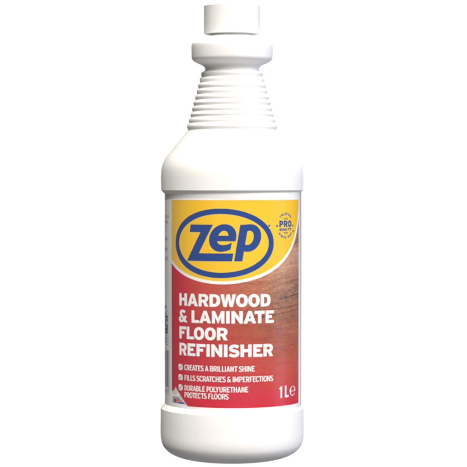 Zep 1Ltr Transparent Gloss Solvent-Based Floor Varnish (5758J)