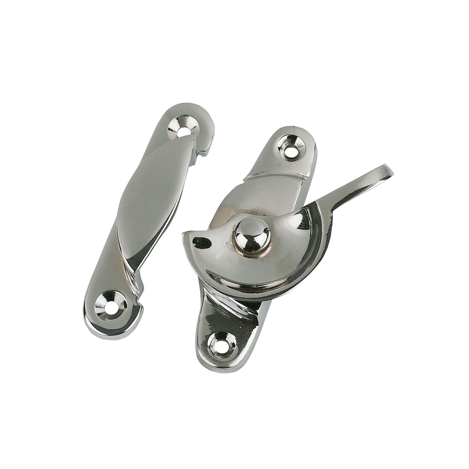 Fitch Fastener Polished Chrome 65mm x 35mm (57592)